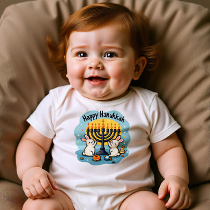 Body Hanukkah Lumineux avec les Tout-Petits