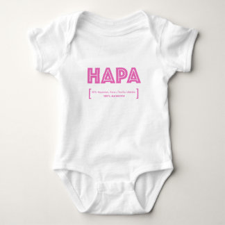 Body HAPA Pride moitié Asiatique Pacifique