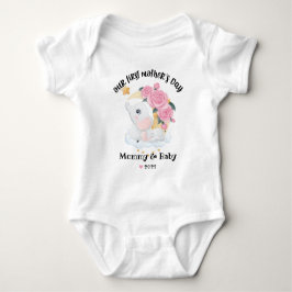 Body Happy 1er jour de la fête des Mères Baby Bodysuit