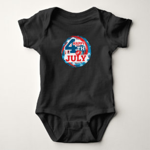 Body Happy 4 juillet - drapeau américain Couleur