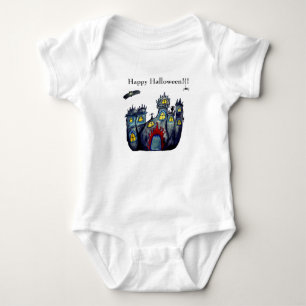 Body Happy Halloween Éffrayant Castle T-shirt