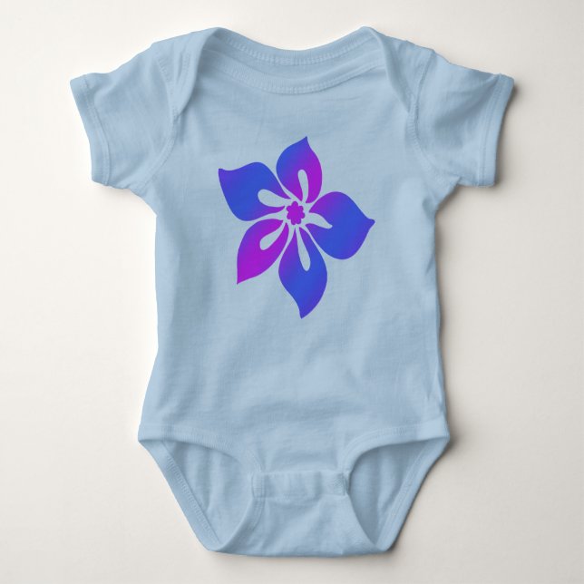 Body Happy Hibiscus Infant Creeper (Devant)