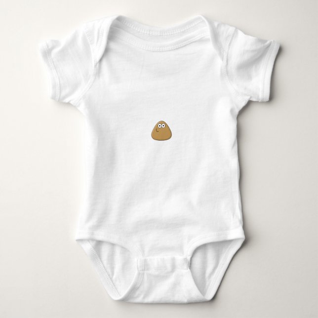 Body Happy Pou - Bodysuit bébé (Devant)