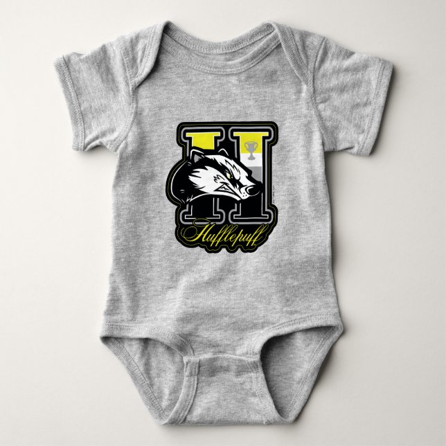 Body HARRY POTTER™ | HUFFLEPUFF™ Badge sportif (Devant)