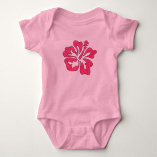 Body Hawaii Tropical Pink Hibiscus Flower Hawaiian