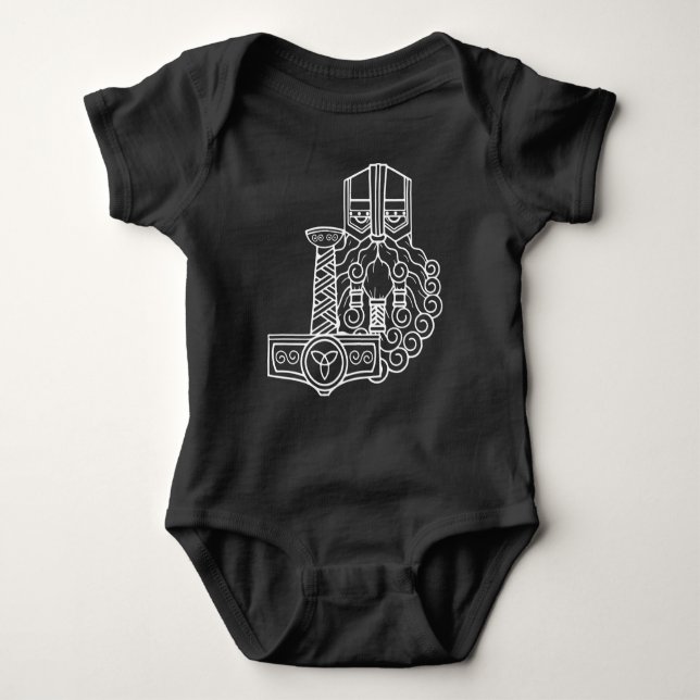 Body Heathen Norse Pagan Asatru Viking Thor Black (Devant)
