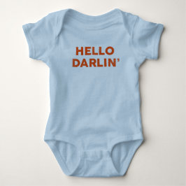 Body "Hello Darlin'" Drôle & mignon bébé & enfant