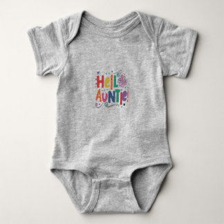 Body Hello Tante costume pour bébé