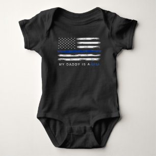 Body Héros de la police de la ligne bleue mince