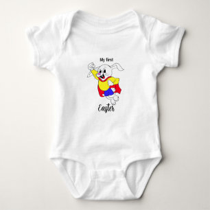Body Héros de lapin de Pâques Bodysuit bébé