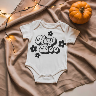 Body Hey Boo Baby Bodysuit - Mignonne tenue pour bébé H