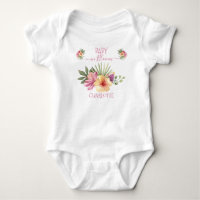 Hibiscus tropical rose Bébé floral en fleurs