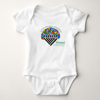 Body Hineni Learning Center Babies' Bodysuit - White