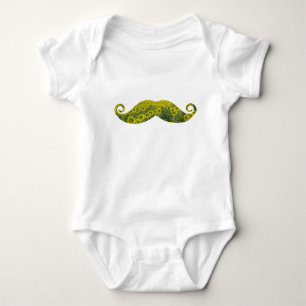 Body Hipster Sunflorres Baby Jersey Bodysuit, Blanc