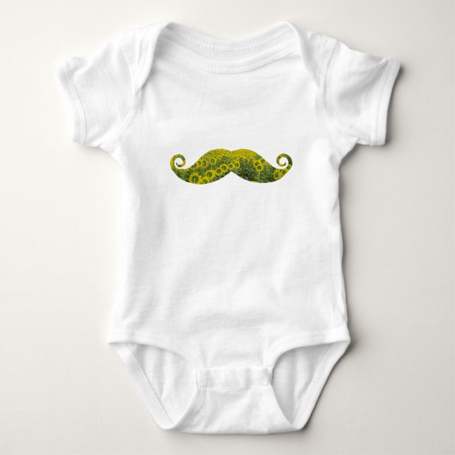 Body Hipster Sunflorres Baby Jersey Bodysuit, Blanc (Devant)