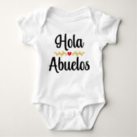 Hola Abuelos Faire-part espagnole de grossesse