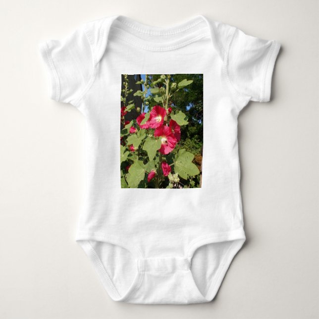 Body Hollyhocks roses (Devant)
