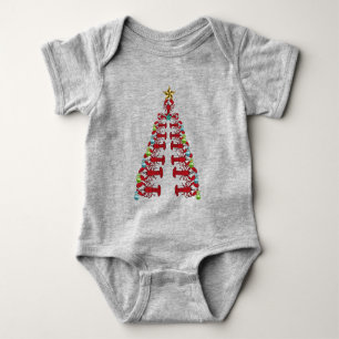 Body Homard sapin de Noël mignon fête laid