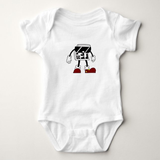 Body Homme Code QR : Scannez le futur Baby Onepiece  (Devant)
