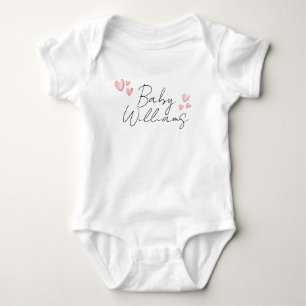 Body Hôpital de nom de coeur de fille garçon personnali