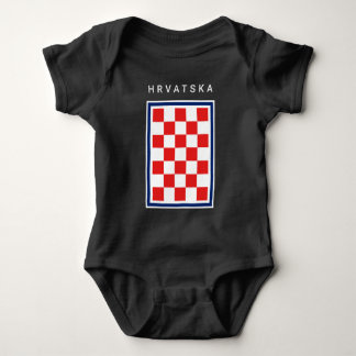 Body Hrvatska Checker Blue Border
