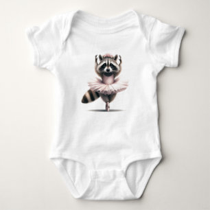 Body Humour animal plaisant Raccoon Ballerina