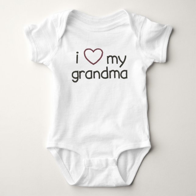 Body I coeur ma combinaison de grand-maman (Devant)