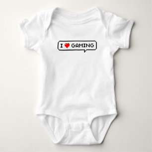Body I Heart Gaming I Love Gaming Simple Pixel Art
