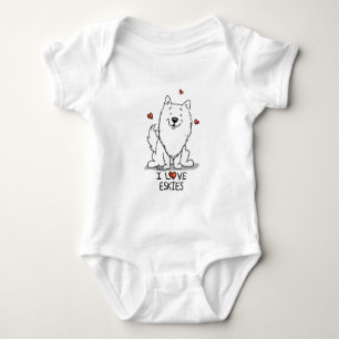 Body I Love Eskies (I Love American Eskimo Dogs) - mign