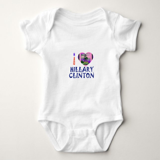 Body I Love Hillary Clinton pour le président américain (Devant)