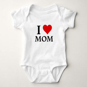 Body I Love Maman Custom Red Heart