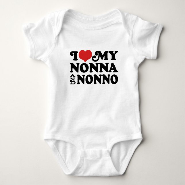 Body I Love My Nonna and Nonno (Devant)