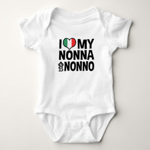 Body I Love My Nonna and Nonno
