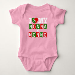 Body I Love My Nonna & Nonno Baby T-Shirt