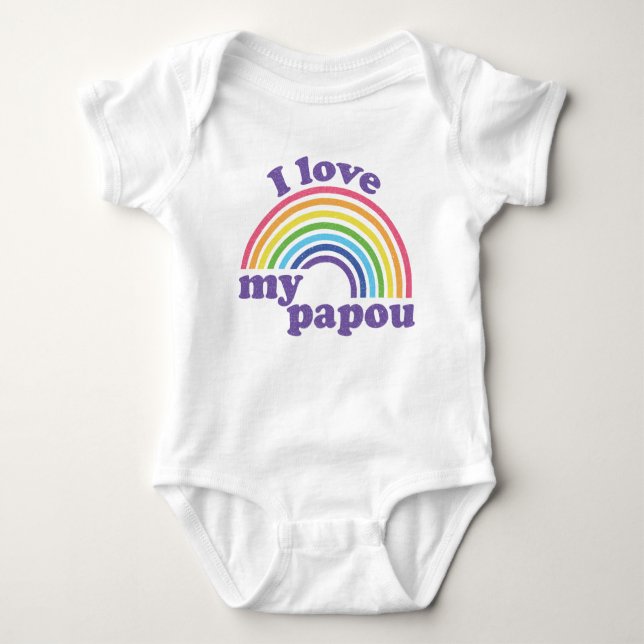 Body I Love My Papou - Mal Rainbow (Devant)