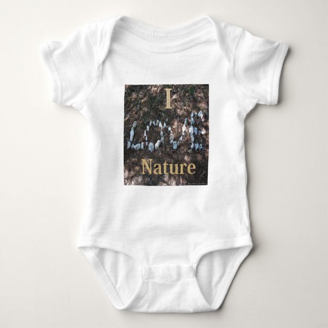 Body I Love Nature Vêtements et cadeaux (Devant)