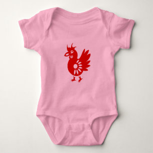 BODY ILLUSTRATION DE COQ DU ZODIAQUE PAPERCUT