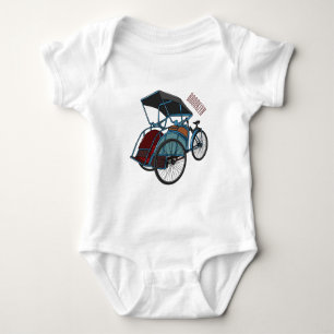 Body Illustration de cyclo-pousse