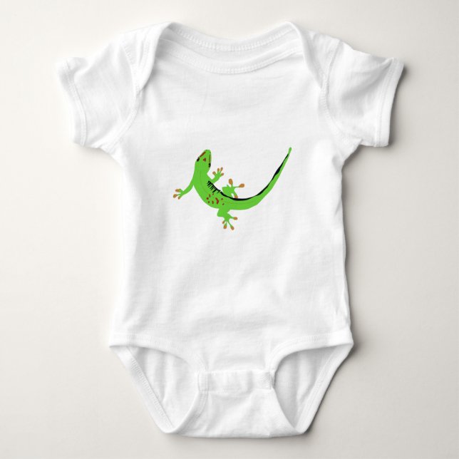 Body Illustration de Gecko Lizard Reptile (Devant)