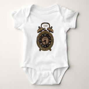 Body Illustration de l'horloge d'alarme