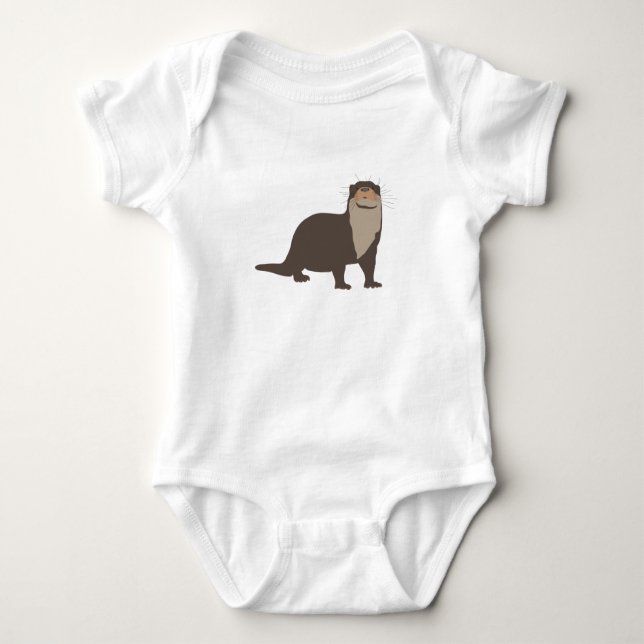 Body Illustration de mignon Otter (Devant)