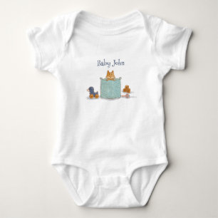 Body Illustration Fun Orange Baby Fox