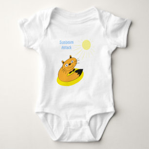 Body Illustration humoristique de chat introverti confo