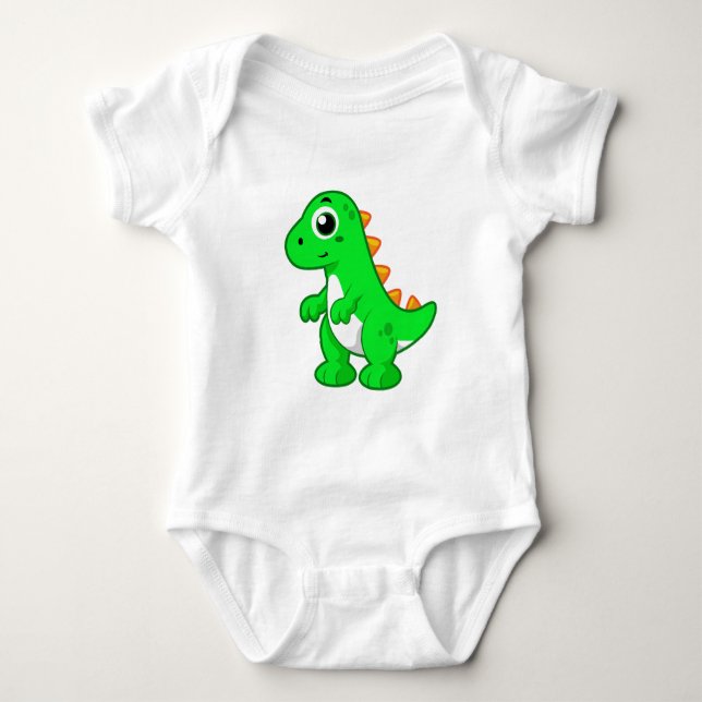 Body Illustration Mignonne Du Tyrannosaurus Rex. (Devant)