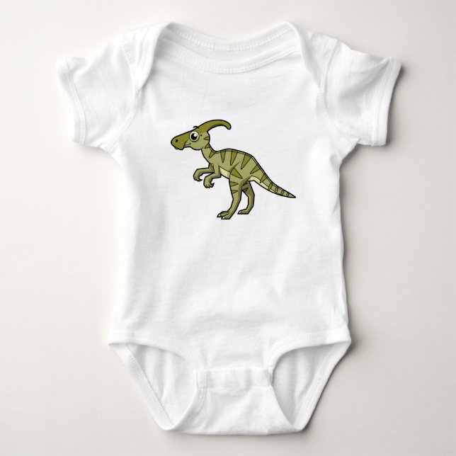 Body Illustration Mignonne D'Un Parasaurolophus Dinosau (Devant)