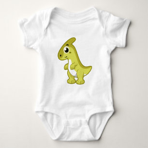 Body Illustration Mignonne D'Un Parasaurolophus Dinosau