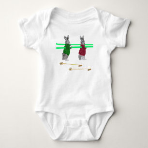 Body Illustration Ski Bunny Cute