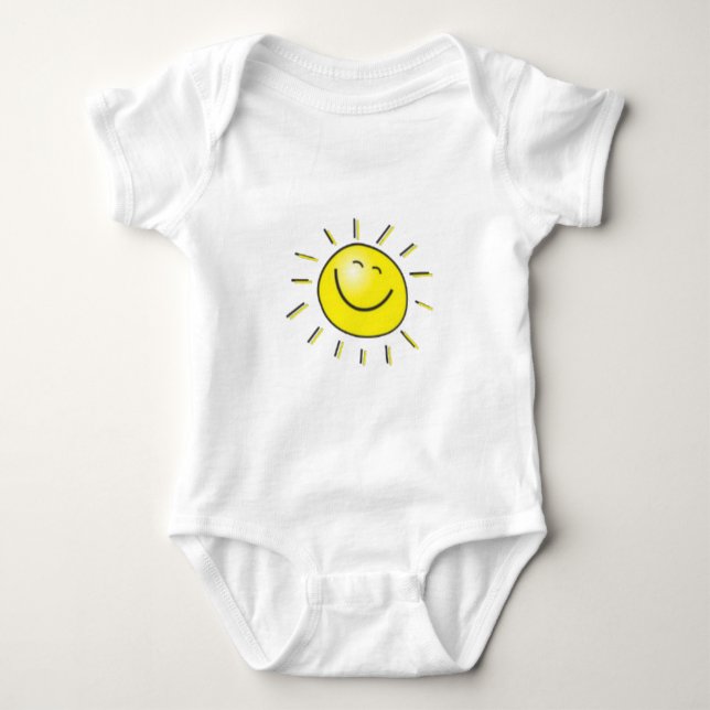 Body in Jersey für Baby Baby Strampler (Vorderseite)
