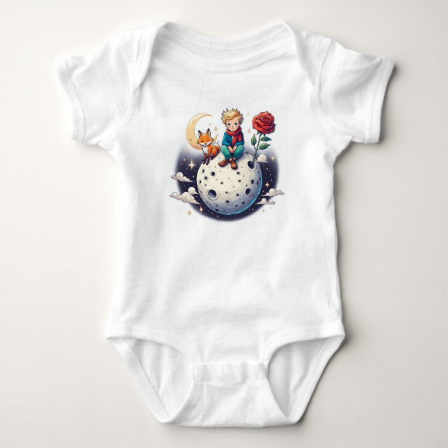 Body Infantil com Estampa do Pequeno Príncipe Baby Strampler (Vorderseite)