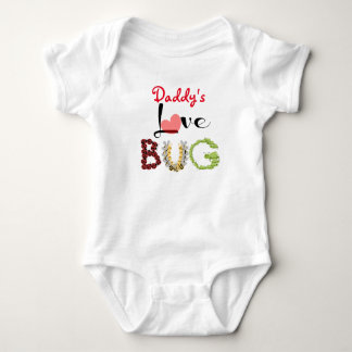 Body Insecte de l'amour du papa, mignon et personnalisé